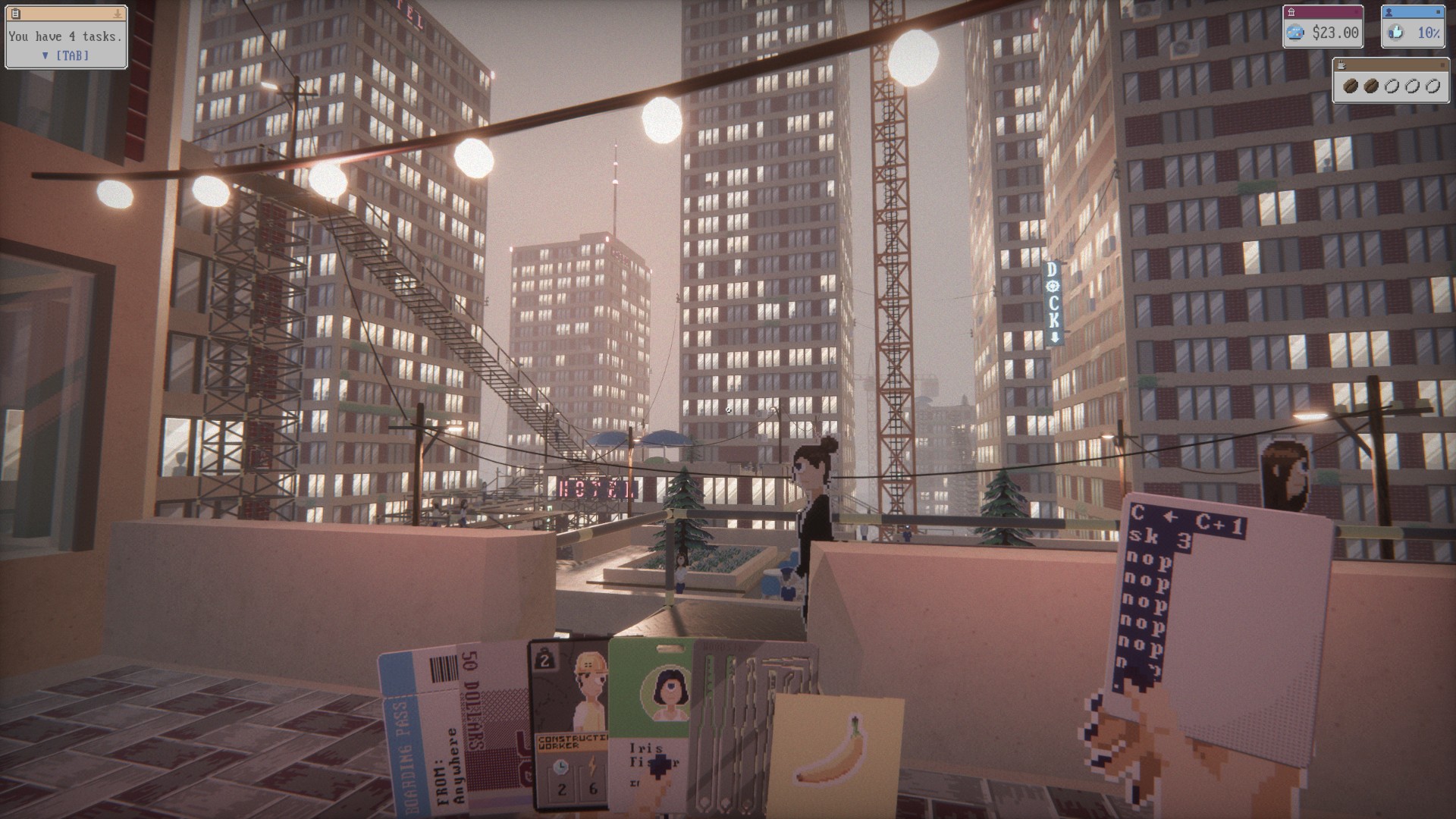 Screenshot of a game